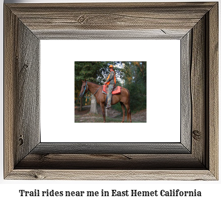 trail rides near me in East Hemet, California